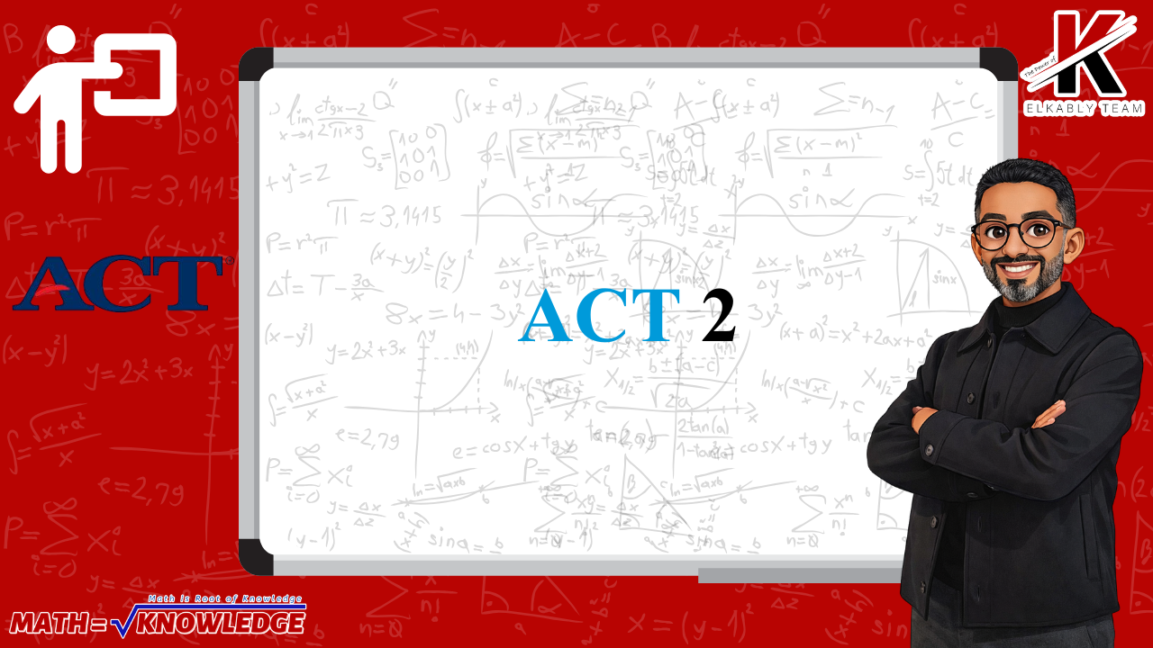 Week 1 | ACT 2 (Trial May 2026)